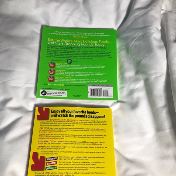 2 Eat This Not That books by David Zinczenko - Picture 2 of 2